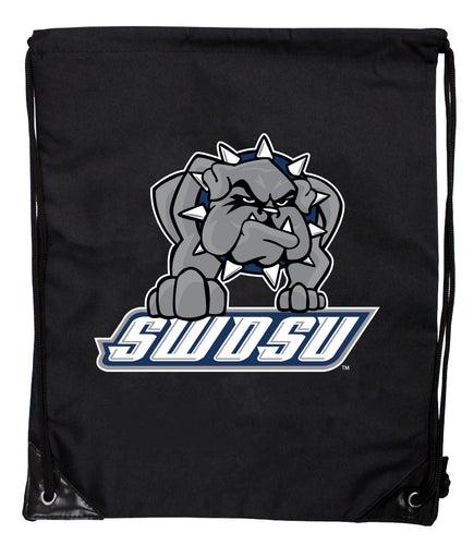 Southwestern Oklahoma State University Officially Licensed Drawstring Backpack - Lightweight Cinch Bag with Team Logo 