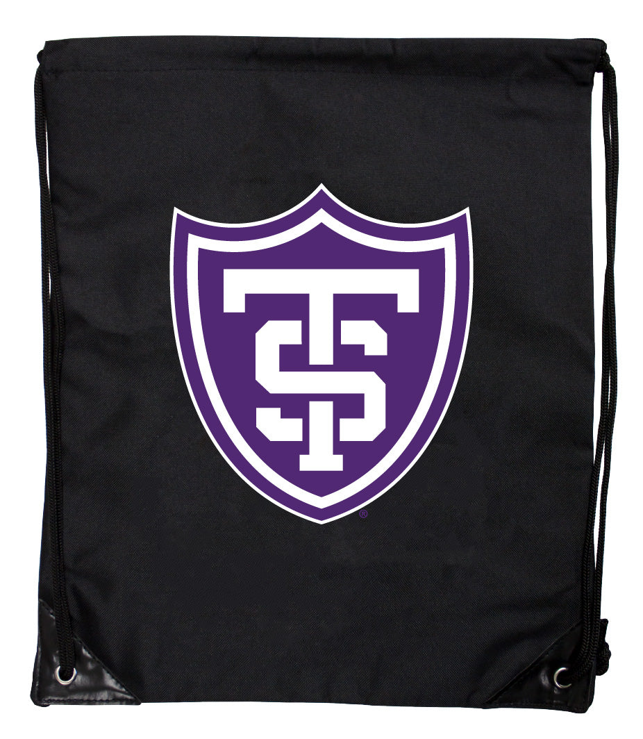 University of St. Thomas Officially Licensed Drawstring Backpack - Lightweight Cinch Bag with Team Logo 
