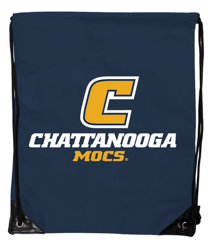 University of Tennessee at Chattanooga Officially Licensed Drawstring Backpack - Lightweight Cinch Bag with Team Logo 