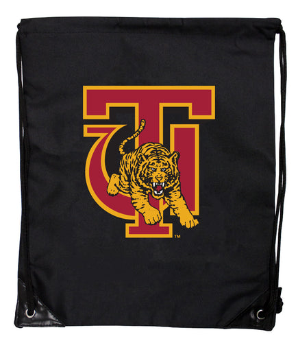 Tuskegee University Officially Licensed Drawstring Backpack - Lightweight Cinch Bag with Team Logo 