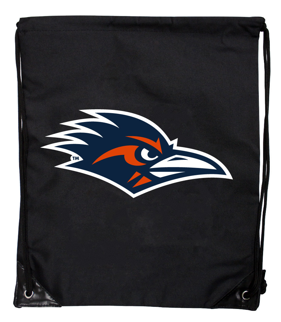 UTSA Roadrunners Officially Licensed Drawstring Backpack - Lightweight Cinch Bag with Team Logo 