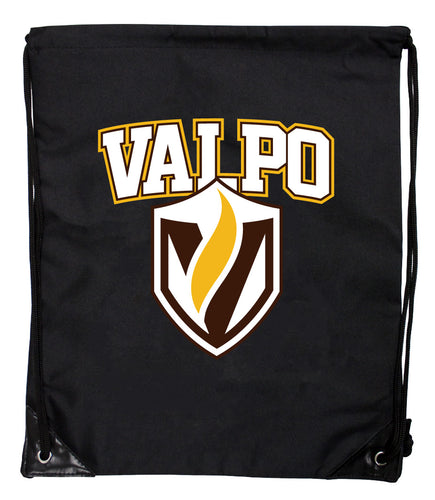 Valparaiso University Officially Licensed Drawstring Backpack - Lightweight Cinch Bag with Team Logo 