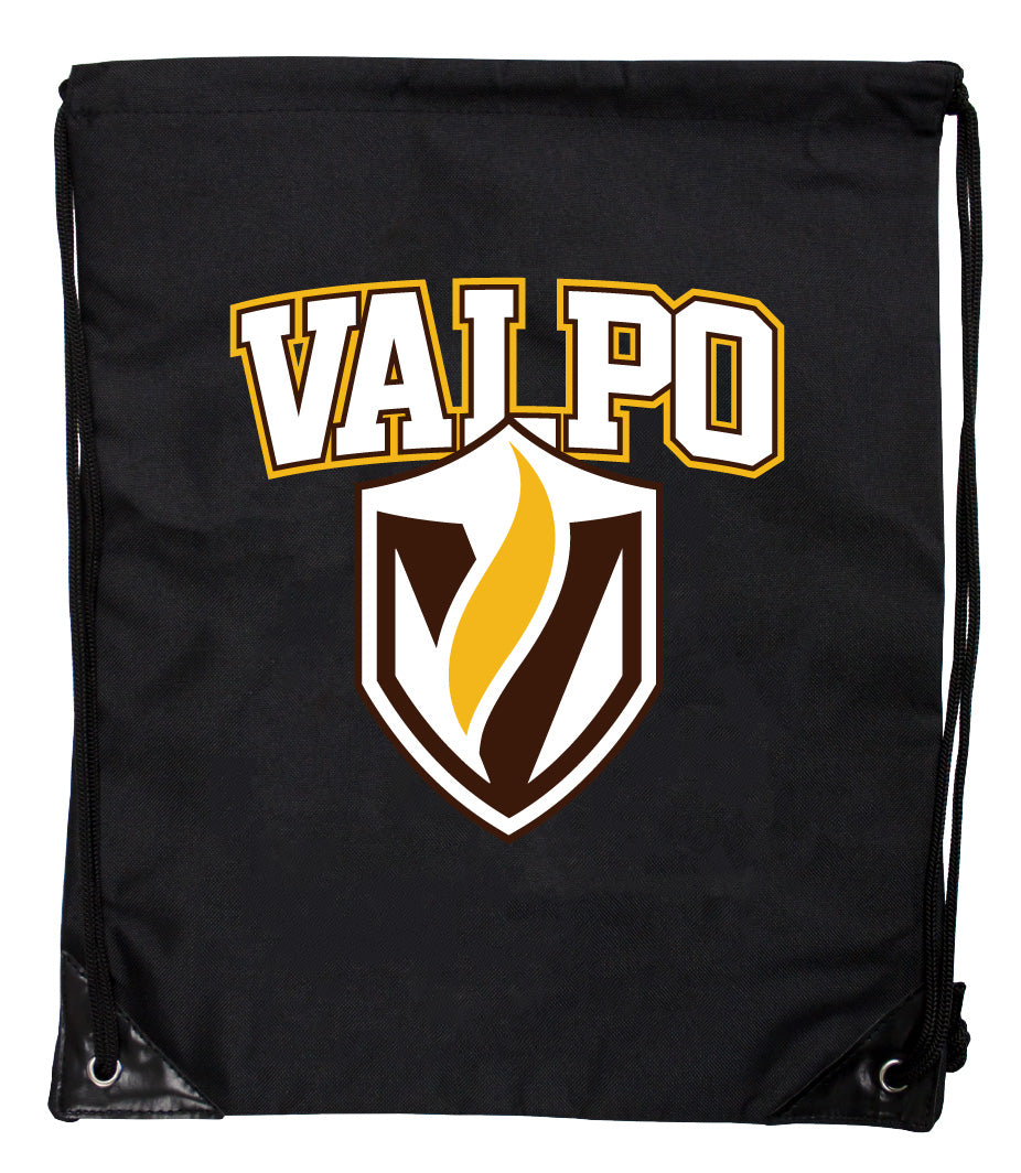 Valparaiso University Officially Licensed Drawstring Backpack - Lightweight Cinch Bag with Team Logo 
