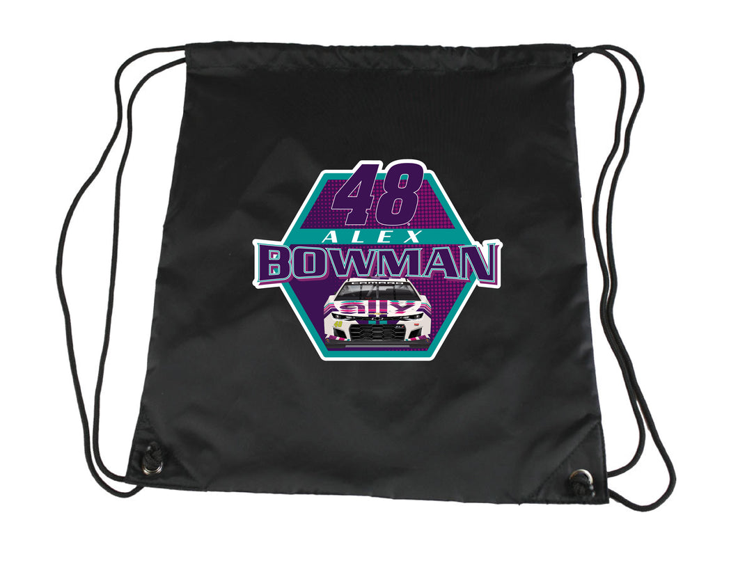 #48 Alex Bowman Officially Licensed Cinch Bag with Drawstring New for 2022