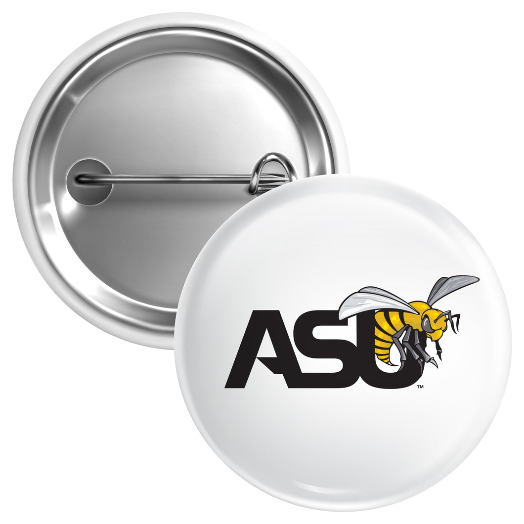 Alabama State University Medium 2-Inch Button Pin Officially Licensed Collegiate Product Medium