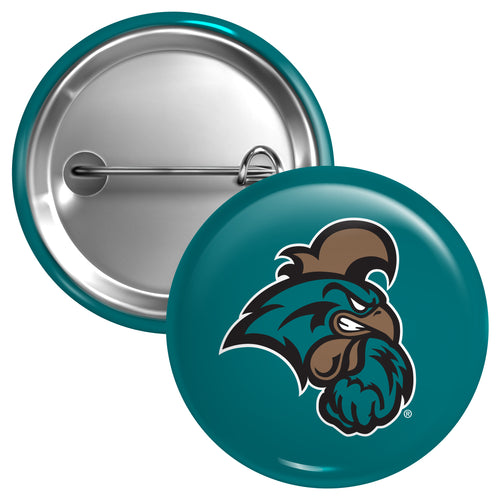 Coastal Carolina University Large 3-Inch Button Pin Officially Licensed Collegiate Product Large