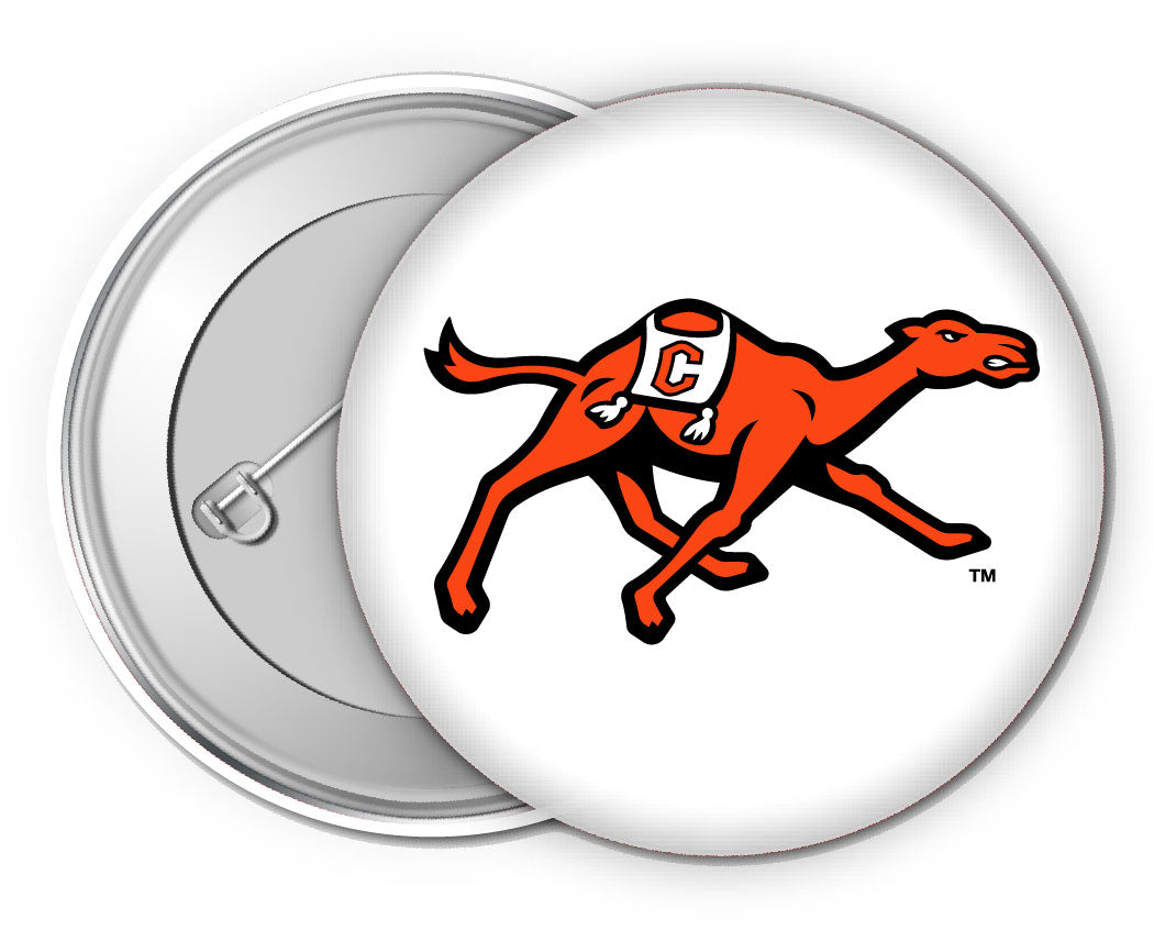 Campbell University Fighting Camels 1-Inch Button Pins (4-Pack) | Show Your School Spirit