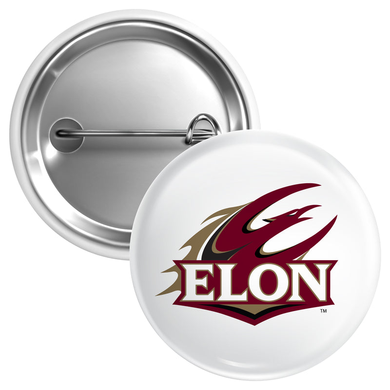 Elon University Large 3-Inch Button Pin Officially Licensed Collegiate Product Large