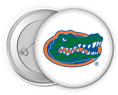 Florida Gators Small 1-Inch Button Pin 4 Pack Officially Licensed Collegiate Product 