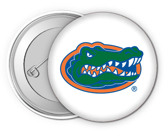 Florida Gators Small 1-Inch Button Pin 4 Pack Officially Licensed Collegiate Product 