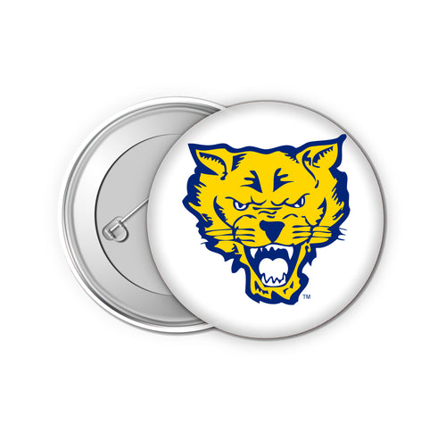 Fort Valley State University Small 1-Inch Button Pin 4 Pack Officially Licensed Collegiate Product 