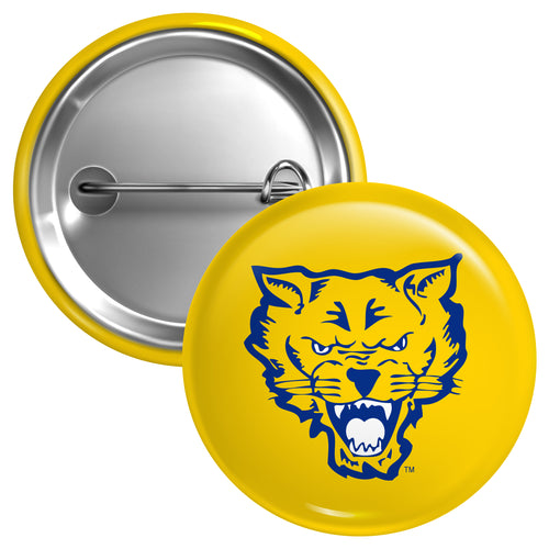 Fort Valley State University Small 1-Inch Button Pin Officially Licensed Collegiate Product Small