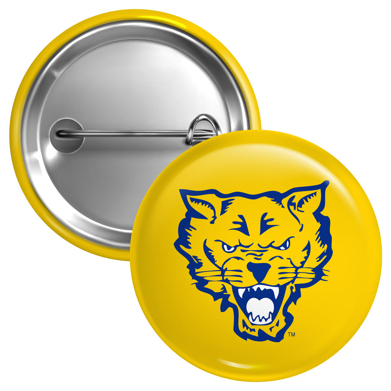 Fort Valley State University Small 1-Inch Button Pin Officially Licensed Collegiate Product Small