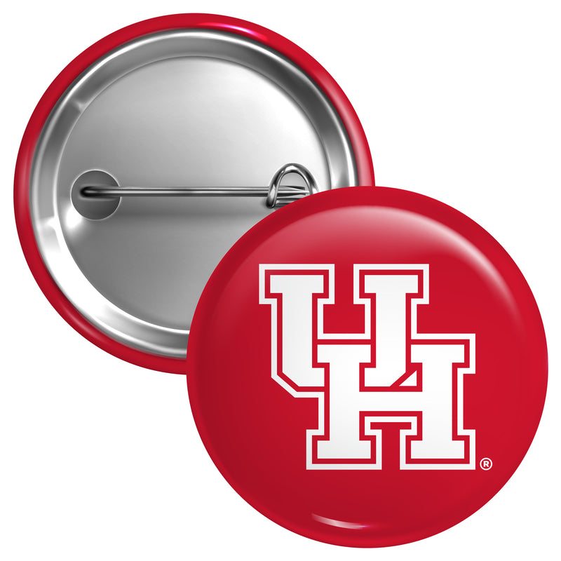 University of Houston Medium 2-Inch Button Pin Officially Licensed Collegiate Product Medium