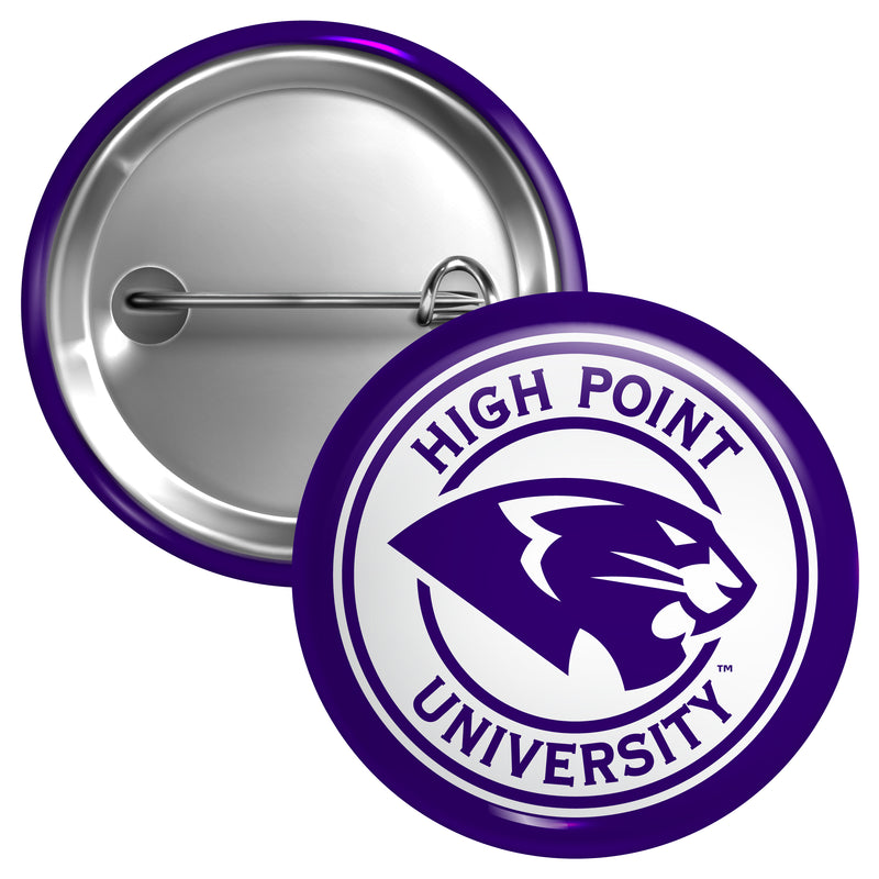 High Point University Small 1-Inch Button Pin Officially Licensed Collegiate Product Small