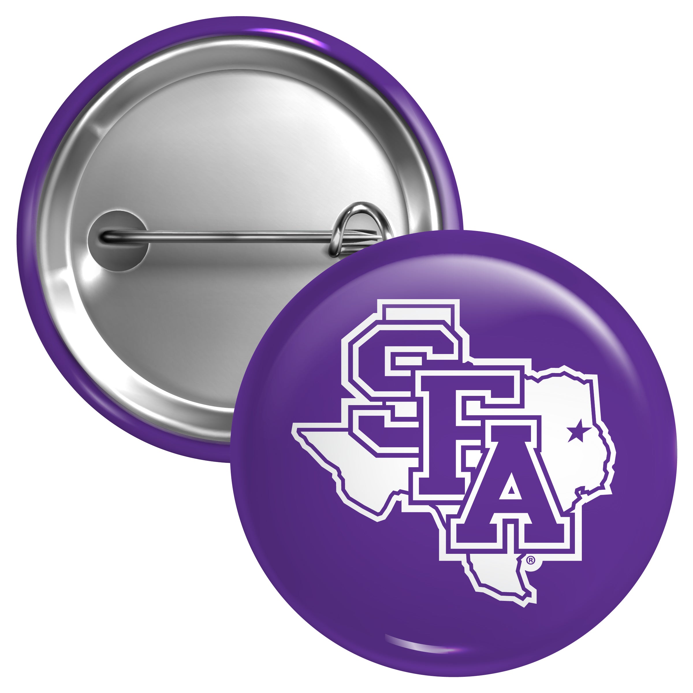 Stephen F. Austin State University Small 1-Inch Button Pin Officially ...