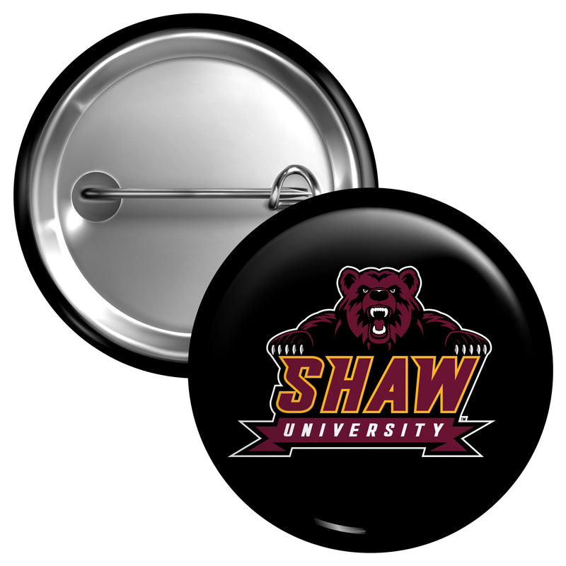 Shaw University Bears Small 1-Inch Button Pin Officially Licensed Collegiate Product Small