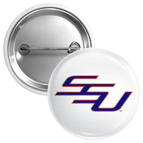 Savannah State University Large 3-Inch Button Pin Officially Licensed Collegiate Product Large