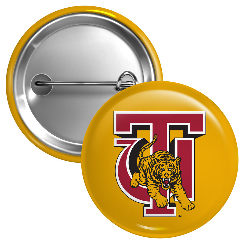 Tuskegee University Medium 2-Inch Button Pin Officially Licensed Collegiate Product Medium