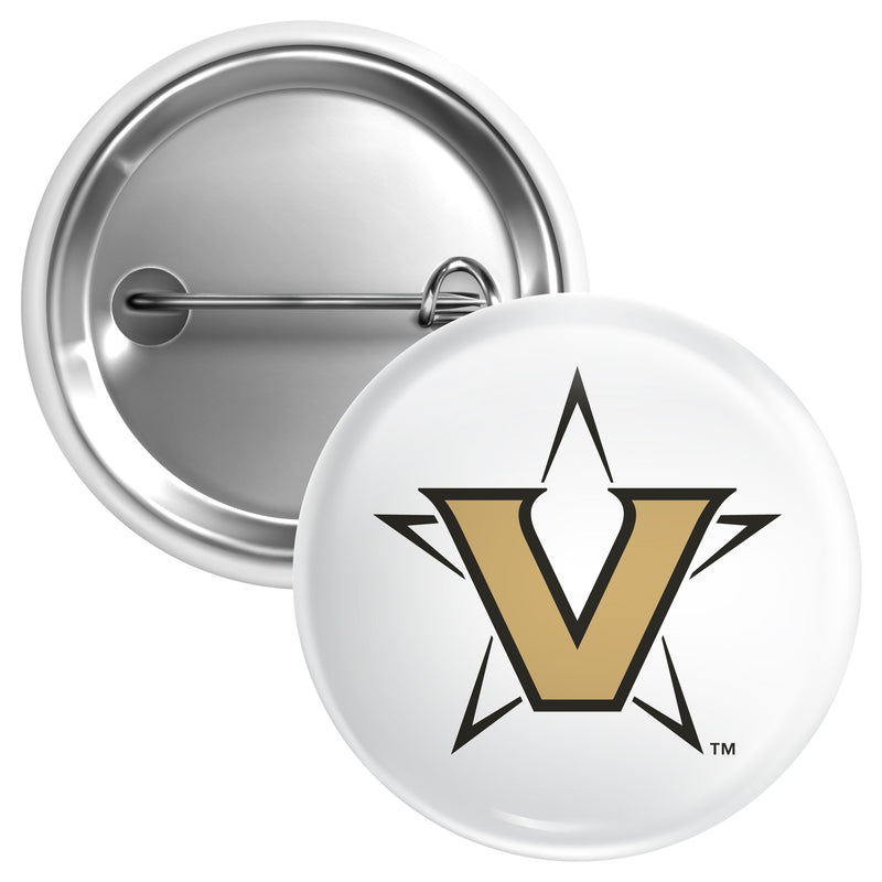 Vanderbilt University Small 1-Inch Button Pin Officially Licensed Collegiate Product Small