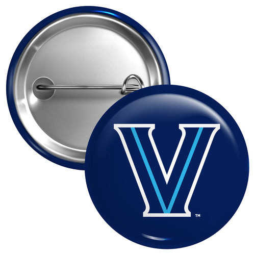 Villanova Wildcats Large 3-Inch Button Pin Officially Licensed Collegiate Product Large