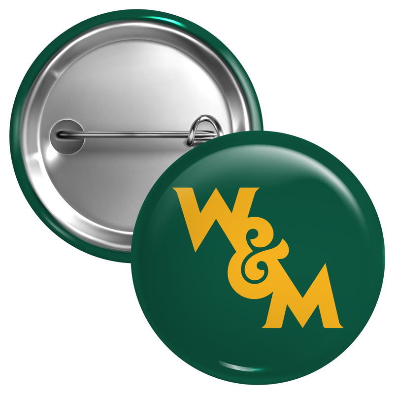 William and Mary Large 3-Inch Button Pin Officially Licensed Collegiate Product Large