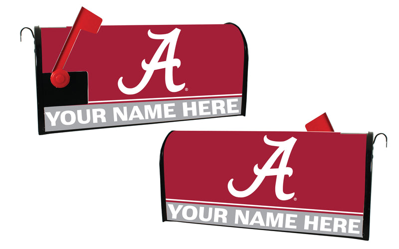 Alabama Crimson Tide Customizable Mailbox Cover Officially Licensed Collegiate