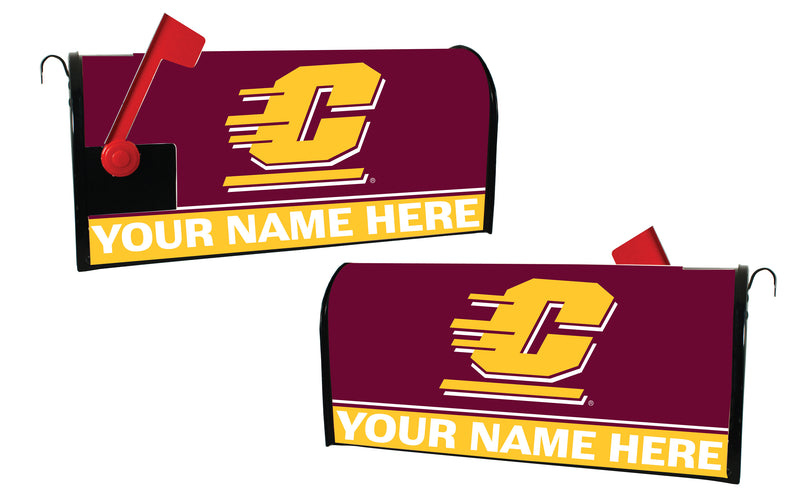 Central Michigan University Customizable Mailbox Cover Officially Licensed Collegiate