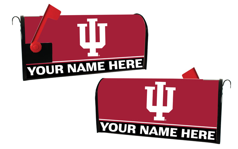 Indiana Hoosiers Customizable Mailbox Cover Officially Licensed Collegiate
