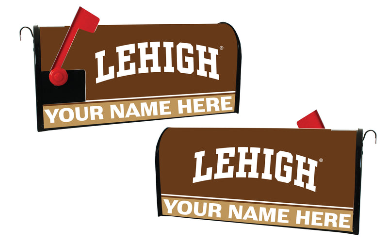 Lehigh University Mountain Hawks Customizable Mailbox Cover Officially Licensed Collegiate