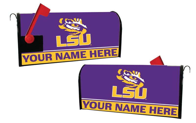 LSU Tigers Customizable Mailbox Cover Officially Licensed Collegiate