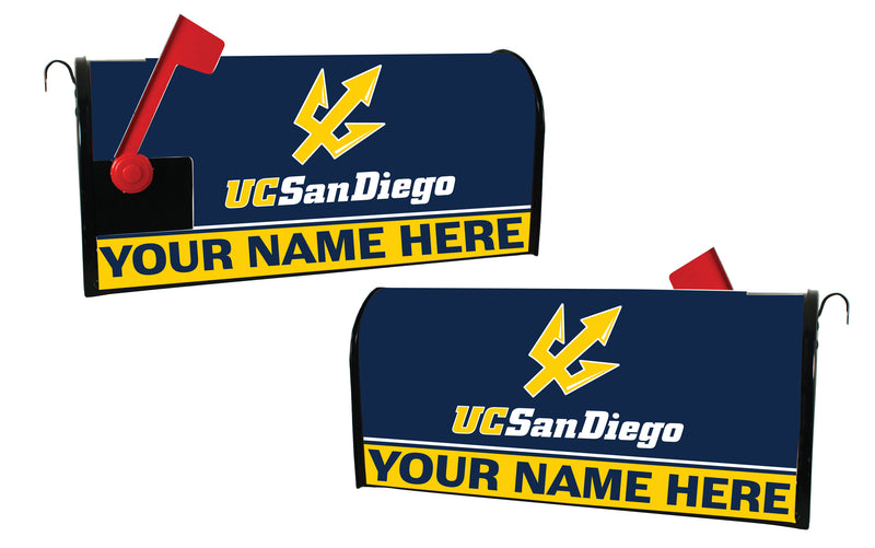 UC San Diego Customizable Mailbox Cover Officially Licensed Collegiate