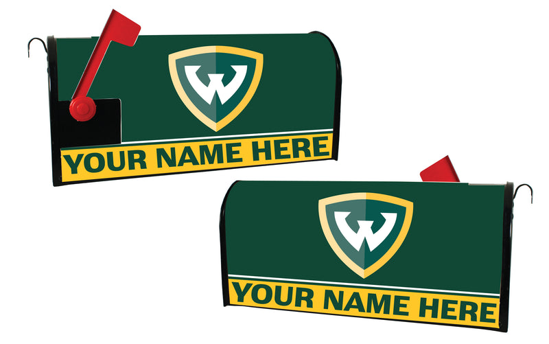 Wayne State Customizable Mailbox Cover Officially Licensed Collegiate