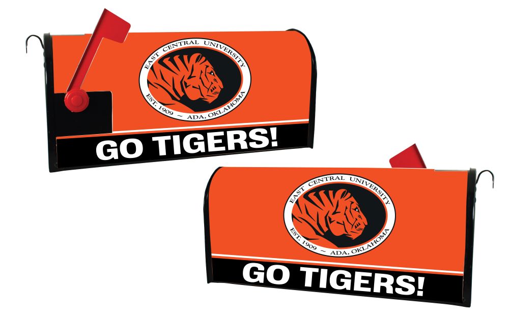 East Central University Tigers NCAA Officially Licensed Mailbox Cover New Design
