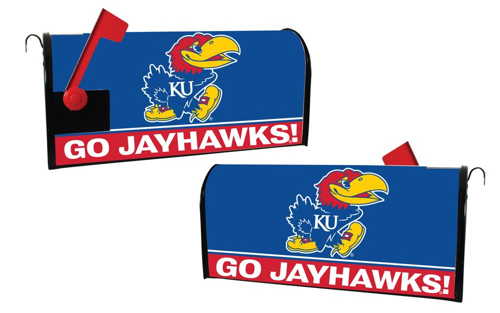 Kansas Jayhawks NCAA Officially Licensed Mailbox Cover New Design