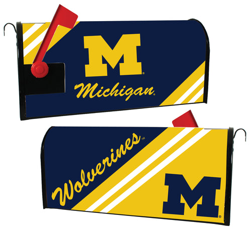 Michigan Wolverines Magnetic Mailbox Cover Officially Licensed Collegiate Product 