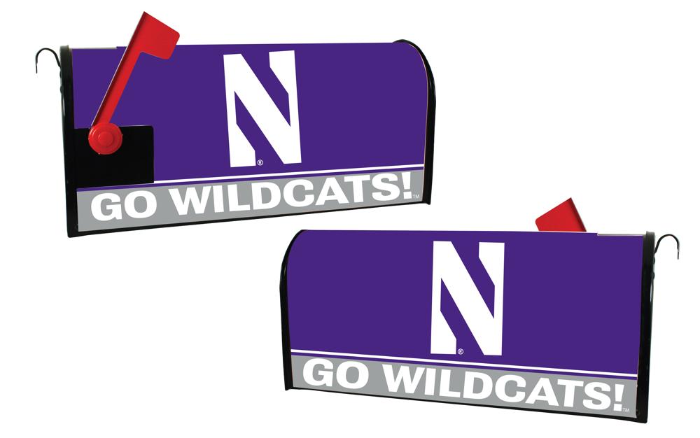 Northwestern University Wildcats NCAA Officially Licensed Mailbox Cover New Design