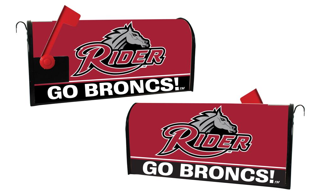 Rider University Broncs NCAA Officially Licensed Mailbox Cover New Design