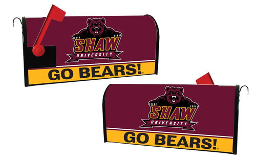 Shaw University Bears NCAA Officially Licensed Mailbox Cover New Design