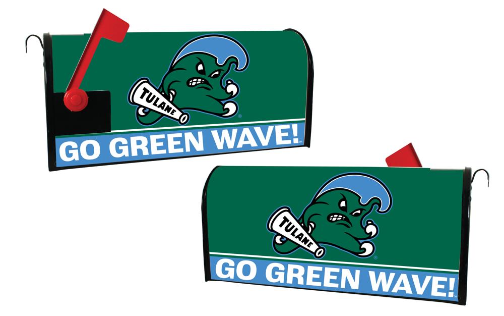Tulane University Green Wave NCAA Officially Licensed Mailbox Cover New Design