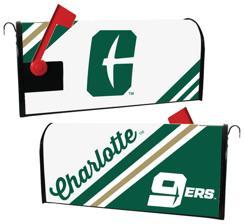 North Carolina Charlotte Forty-Niners Magnetic Mailbox Cover Officially Licensed Collegiate Product 