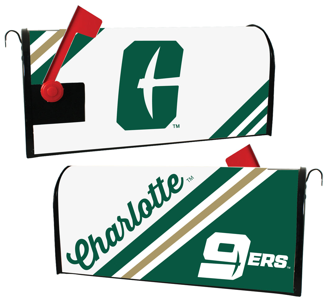 North Carolina Charlotte Forty-Niners Magnetic Mailbox Cover Officially Licensed Collegiate Product 