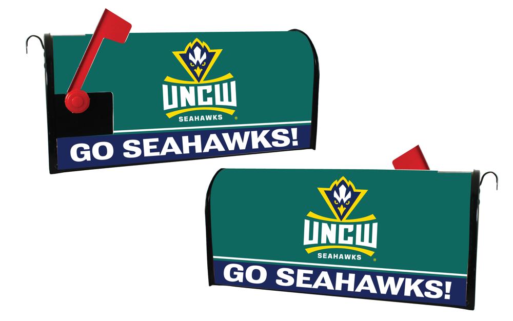 North Carolina Wilmington Seahawks NCAA Officially Licensed Mailbox Cover New Design