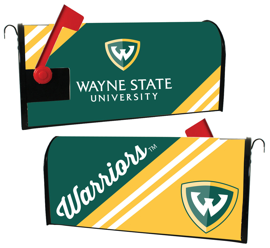 Wayne State Magnetic Mailbox Cover Officially Licensed Collegiate Product 