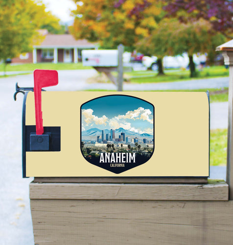Anaheim California Design A Souvenir Magnetic Mailbox Cover 