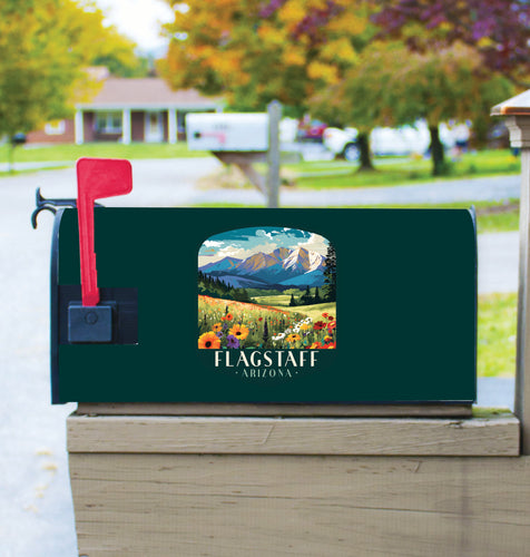 Flagstaff Arizona Design C Souvenir Magnetic Mailbox Cover 