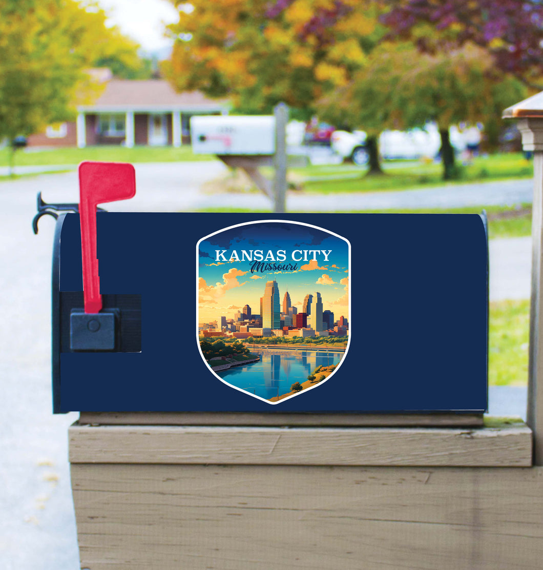 Kansas City Missouri Design A Souvenir Magnetic Mailbox Cover