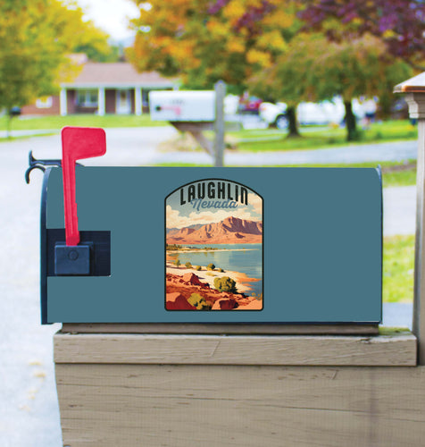 Laughlin Nevada Design B Souvenir Magnetic Mailbox Cover