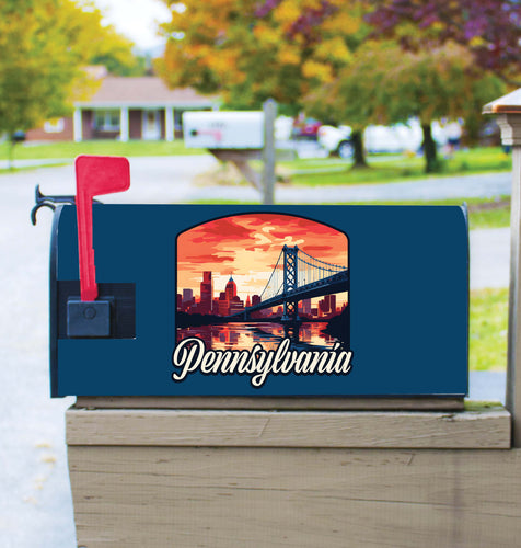 Pennsylvania Design A Souvenir Magnetic Mailbox Cover 