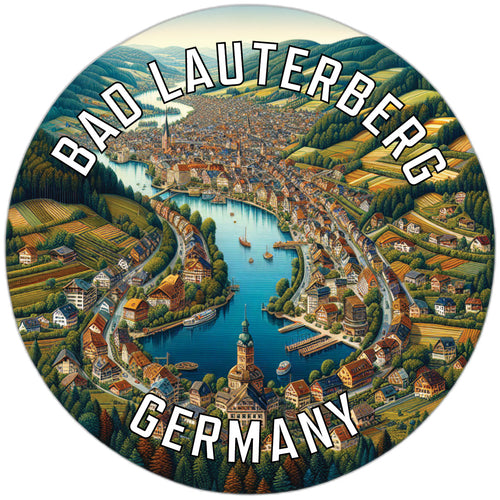 Bad Lauterberg Germany Souvenir Die Cut Flat Magnet 3-Inch